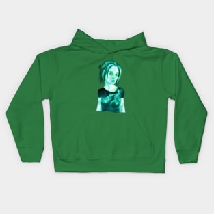 Jellyfish Girl Kids Hoodie